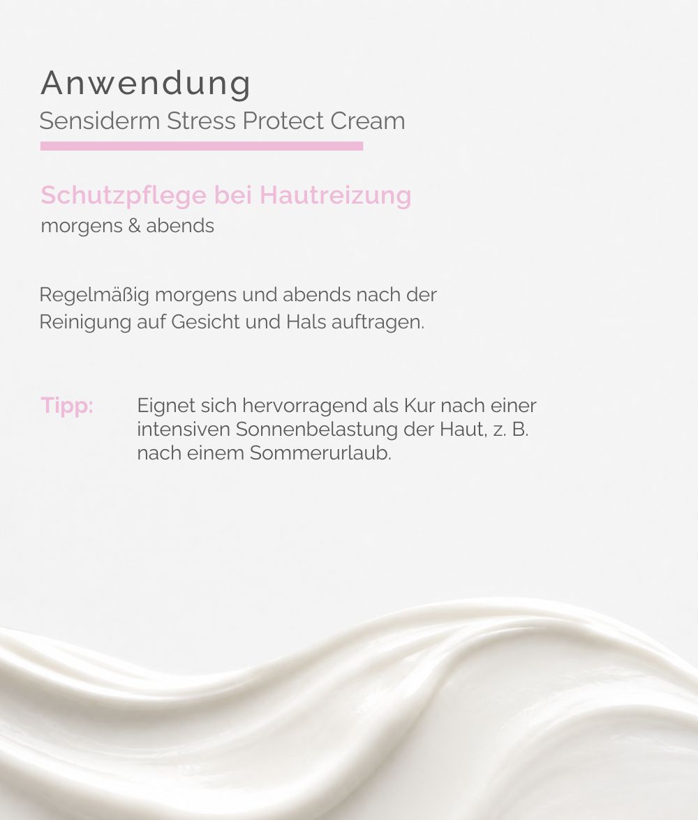 Sensiderm Stress Protect Cream - Kosmetik Online Shop von Dr. med
