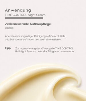 TIME CONTROL Night Cream – Bild 5
