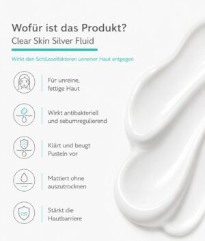 Clear Skin Silver Fluid – Bild 3