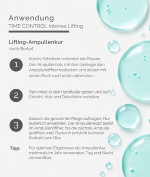 TIME CONTROL Intense Lifting Ampulle – Bild 6