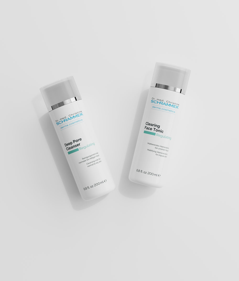 Produktset für unreine Haut